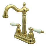 Heritage Two-Handle 2-Hole Deck Mount Bar Faucet