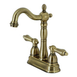 Heritage Two-Handle 2-Hole Deck Mount Bar Faucet