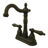 Heritage Two-Handle 2-Hole Deck Mount Bar Faucet