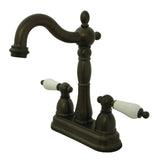 Heritage Two-Handle 2-Hole Deck Mount Bar Faucet