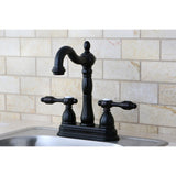 Tudor Two-Handle 2-Hole Deck Mount Bar Faucet