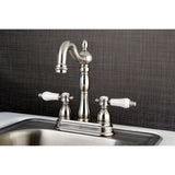 Bel-Air Two-Handle 2-Hole Deck Mount Bar Faucet