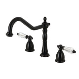 Wilshire Two-Handle 3-Hole Deck Mount Widespread Kitchen Faucet