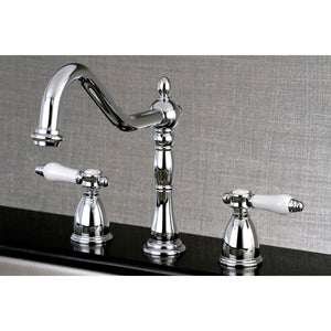 Bel-Air Two-Handle 3-Hole Deck Mount Widespread Kitchen Faucet