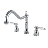 Bel-Air Two-Handle 3-Hole Deck Mount Widespread Kitchen Faucet