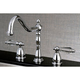 Wilshire Two-Handle 3-Hole Deck Mount Widespread Kitchen Faucet