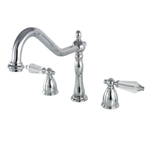 Wilshire Two-Handle 3-Hole Deck Mount Widespread Kitchen Faucet