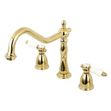 Bel-Air Two-Handle 3-Hole Deck Mount Widespread Kitchen Faucet