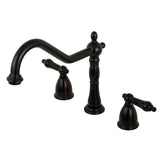 Duchess Two-Handle 3-Hole Deck Mount Widespread Kitchen Faucet