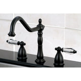 Wilshire Two-Handle 3-Hole Deck Mount Widespread Kitchen Faucet