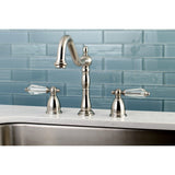 Wilshire Two-Handle 3-Hole Deck Mount Widespread Kitchen Faucet