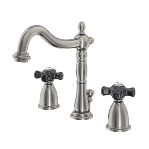 Duchess Two-Handle 3-Hole Deck Mount Widespread Bathroom Faucet with Pop-Up Drain