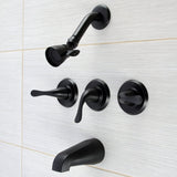 Yosemite Double-Handle Tub and Shower Faucet