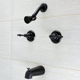 Knight Double-Handle Tub and Shower Faucet