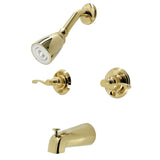 Royal Double-Handle Tub and Shower Faucet