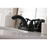 Naples Two-Handle 3-Hole Deck Mount 4" Centerset Bathroom Faucet