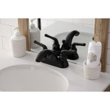 Naples Two-Handle 3-Hole Deck Mount 4" Centerset Bathroom Faucet