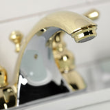 Naples Two-Handle 3-Hole Deck Mount 4" Centerset Bathroom Faucet