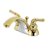 Naples Two-Handle 3-Hole Deck Mount 4" Centerset Bathroom Faucet