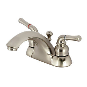 Naples Two-Handle 3-Hole Deck Mount 4" Centerset Bathroom Faucet