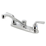 Restoration Two-Handle 2-Hole 8" Centerset Kitchen Faucet