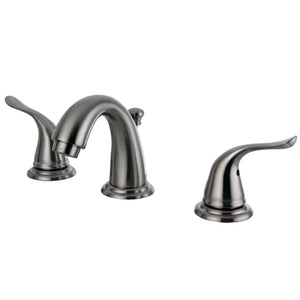 Yosemite Two-Handle 3-Hole Deck Mount Widespread Bathroom Faucet with Retail Pop-Up Drain