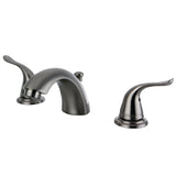 Yosemite Two-Handle 3-Hole Deck Mount Mini-Widespread Bathroom Faucet with Pop-Up Drain