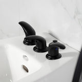 Legacy Three-Handle Deck Mount Bidet Faucet with Brass Pop-Up