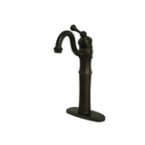 Victorian Single-Handle 1-Hole Deck Mount Vessel Faucet