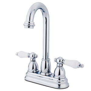 Restoration Two-Handle 2-Hole Deck Mount Bar Faucet