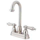 Restoration Two-Handle 2-Hole Deck Mount Bar Faucet