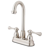 Vintage Two-Handle 2-Hole Deck Mount Bar Faucet