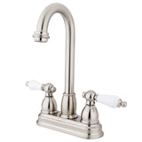 Restoration Two-Handle 2-Hole Deck Mount Bar Faucet