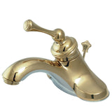 Vintage Single-Handle 3-Hole Deck Mount 4-Inch Centerset Bathroom Faucet with Pop-Up Drain