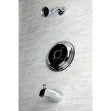 Pressure Balanced Tub and Shower Faucet, Trim Only without Handle