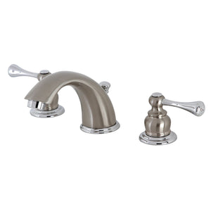 Vintage Two-Handle 3-Hole Deck Mount Widespread Bathroom Faucet with Retail Pop-Up Drain