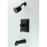 Concord Single-Handle 3-Hole Wall Mount Tub and Shower Faucet