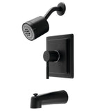 Concord Single-Handle 3-Hole Wall Mount Tub and Shower Faucet