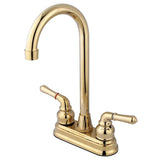 Magellan Two-Handle 2-Hole Deck Mount Bar Faucet