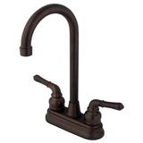 Magellan Two-Handle 2-Hole Deck Mount Bar Faucet