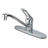 Wyndham One-Handle 3-Hole 8" Centerset Kitchen Faucet