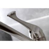 One-Handle 4-Hole 8" Centerset Kitchen Faucet with Side Sprayer