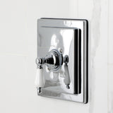 Demure Single-Handle Pressure Balanced Tub and Shower Faucet