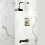 Demure Single-Handle Pressure Balanced Tub and Shower Faucet