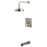 Demure Single-Handle Pressure Balanced Tub and Shower Faucet