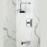 Single-Handle Pressure Balanced Tub and Shower Faucet