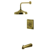 Revival Single-Handle Pressure Balanced Tub and Shower Faucet