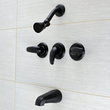 Legacy Triple-Handle Tub and Shower Faucet