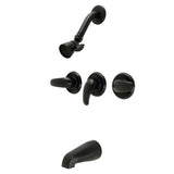 Legacy Triple-Handle Tub and Shower Faucet