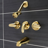 Legacy Triple-Handle Tub and Shower Faucet